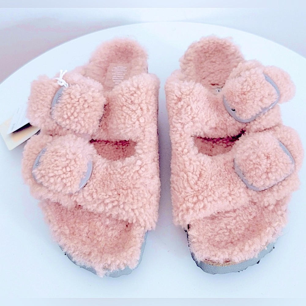 Birkenstock Papillio Teddy Sandals in Pink